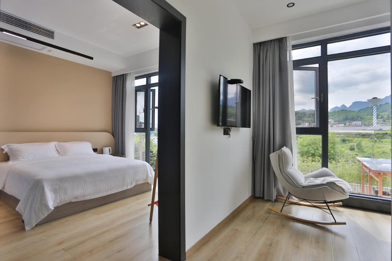 Heaven'S Gate Home Stay --Free Pick Up Service--Panoramic View Of Tianmen Mountain Zhangjiajie Exterior foto
